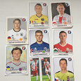 Отдается в дар Наклейки-карточки с футболистами Euro2016