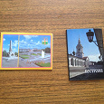 Отдается в дар Наборы открыток с видами городов