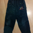 Отдается в дар Утепленные штаны для мальчика, 104-110