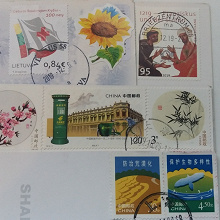 Отдается в дар Почтовые марки или открытки с посткроссинга