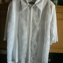 Отдается в дар белая блуза