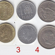 Отдается в дар Монеты Испании.