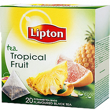 Отдается в дар Чай Lipton Tropical fruit