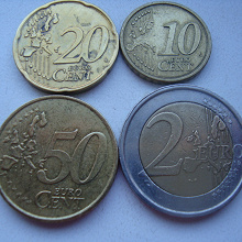Отдается в дар евроценты