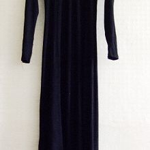 Отдается в дар Длинное черное платье H&M р-р S