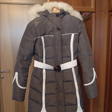 Отдается в дар Зимняя куртка (42-44) и дубленка (42)
