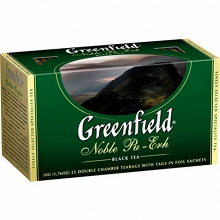 Отдается в дар Чай Greenfield Noble Puer