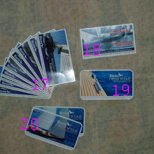 Отдается в дар Рекламные открытки… Fly cards…