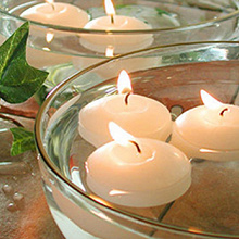 Отдается в дар плавающие свечи