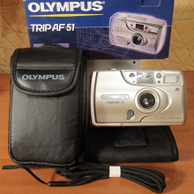 Отдается в дар Фотоаппарат Olympus Trip AF 51