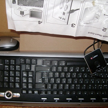Отдается в дар Labtec ultra-flat wireless desktop usb