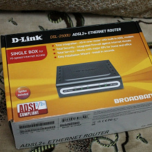 Отдается в дар модем D-Link DSL-2500U