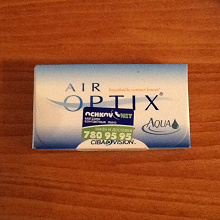 Отдается в дар Линзы Air Optix на -6,5