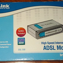 Отдается в дар ADSL модем
