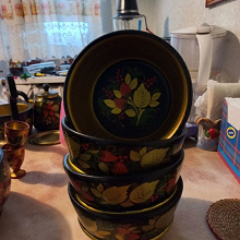 Отдается в дар Посуда Хохлома