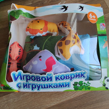 Отдается в дар Игровой коврик с игрушками