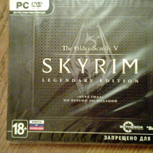 Отдается в дар Компьютерная игра The Elder Scrolls V Skyrim. Legendary edition.