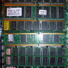 Отдается в дар Компьютерное. Память 256 Mb DDR1/400