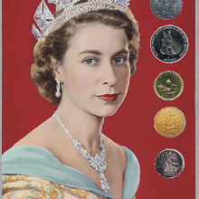 Отдается в дар Elizabeth II D.G. REGINA F.D. (монеты)