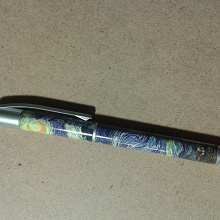 Отдается в дар Ручка с картиной Ван Гога «Звездная ночь»
