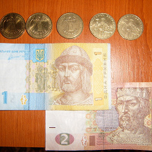 Отдается в дар Монеты и боны Украины