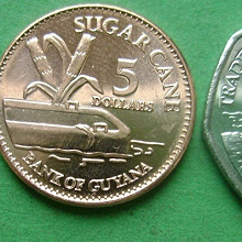 Отдается в дар Два набора монет. Гайана и Бангладеш