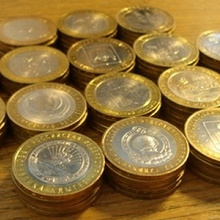 Отдается в дар 10-рублевые монеты из серии Российская Федерация