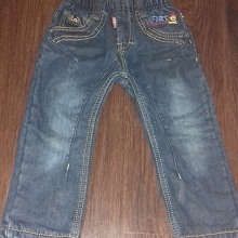 Отдается в дар Теплые джинсы 86-94