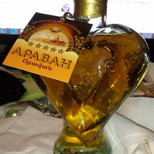Отдается в дар Коньяк «Араван» (0,25 л)