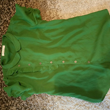 Отдается в дар блузка зеленая 44-46 размер