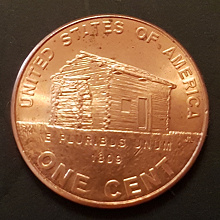 Отдается в дар Монета американский цент