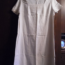 Отдается в дар Платье белое, ретро