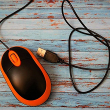 Отдается в дар Оптическая USB мышка для компьютера, ноутбука