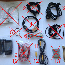 Отдается в дар шнурки и шлейфы для аудио и компьютера