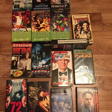 Отдается в дар Видеокассеты vhs