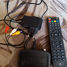 Отдается в дар Цифровой телевизионный приемник DVB-T2