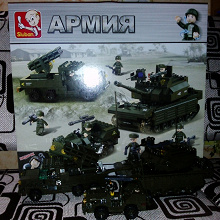 Отдается в дар Конструктор Sluban — Армия (B6800)