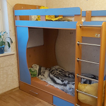 Отдается в дар Кровать двухъярусная