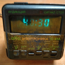 Отдается в дар Часы будильник, Электроника СССР (6816635)