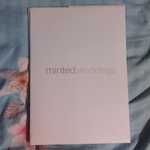 Отдается в дар свадебный набор (промо) Minted weddings