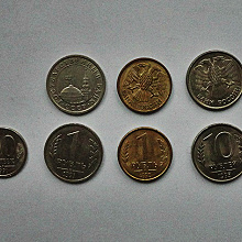 Отдается в дар Отечественные монеты 1991-93