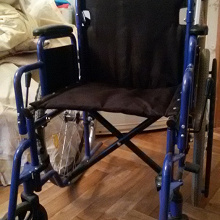 Отдается в дар Инвалидная коляска СРОЧНО
