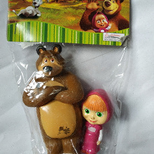 Отдается в дар Маша и Медведь — игрушки новые