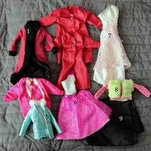 Отдается в дар Одежда и аксессуары для кукол Monster High и Barbie