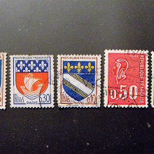 Отдается в дар Почтовые марки Франции.