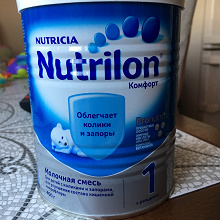 Отдается в дар Детское питание Nutrilon комфорт 1(с рождения)
