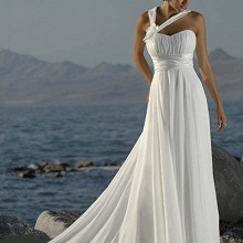 Отдается в дар Свадебное платье в греческом стиле