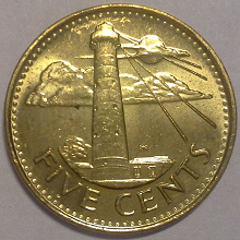 Отдается в дар Монетка из Вест-Индии.