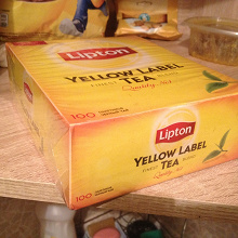 Отдается в дар Чай Lipton Yellow Label