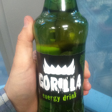 Отдается в дар Энергетический напиток «Gorilla»